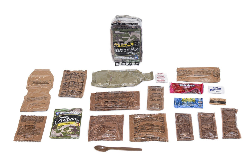 アメリカ　レーション　MRE クロース・コンバット・アサルト・レーション mremountain-usa-combat-rations