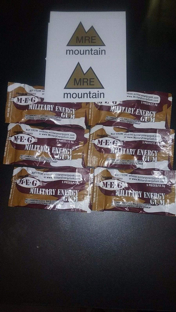 First Strike Military Energy Gum 6 Pack MREmountain Foreign MREs