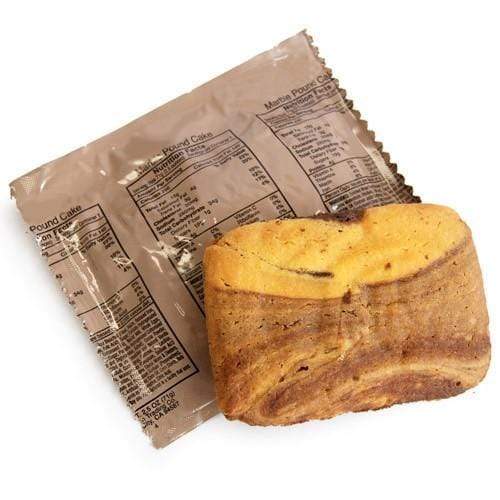 Mre Marble Pound Cake Trans Fat Free Foreign And International Mres