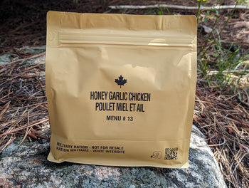 British Armed Forces 24 hour Operational Ration Pack MRE Field Test Re