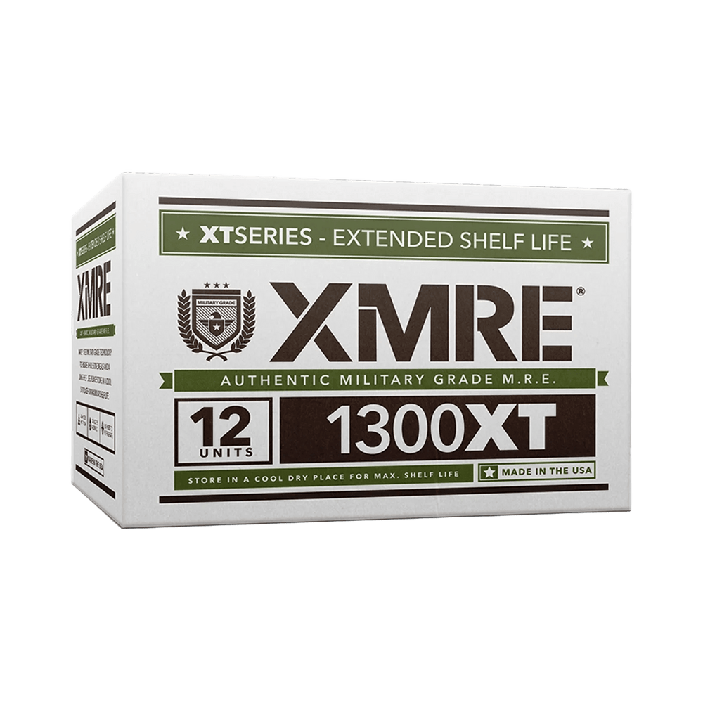 XMRE 1300XT Case of 12 Meals Made in USA