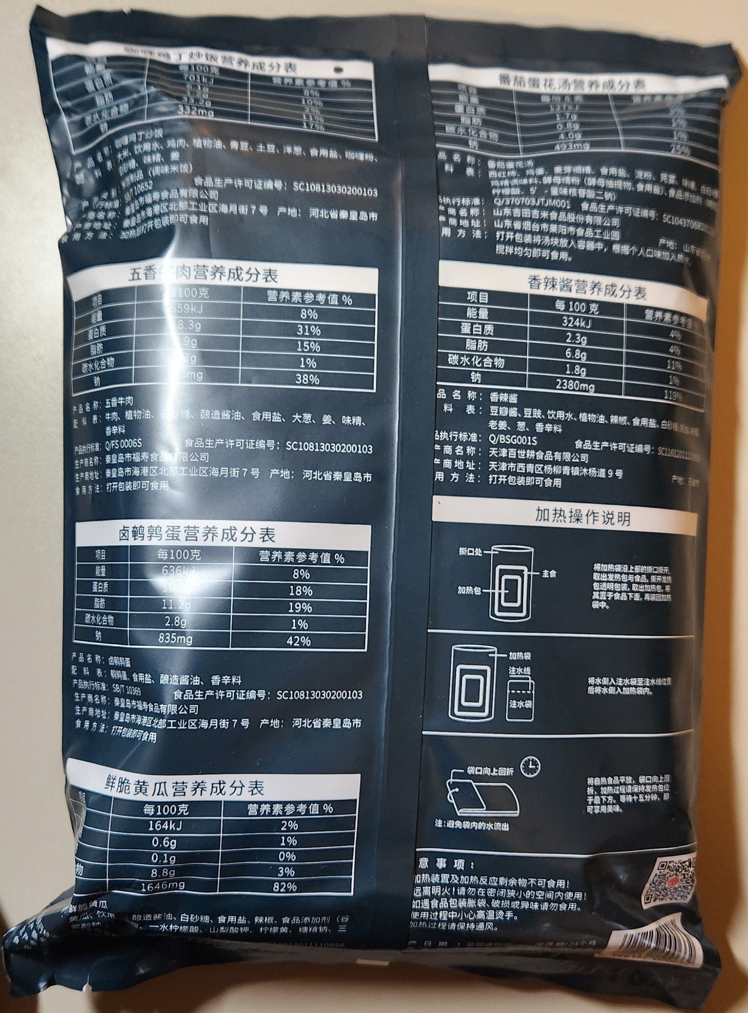 Chinese Special Forces MRE combat ration | Foreign and International MREs