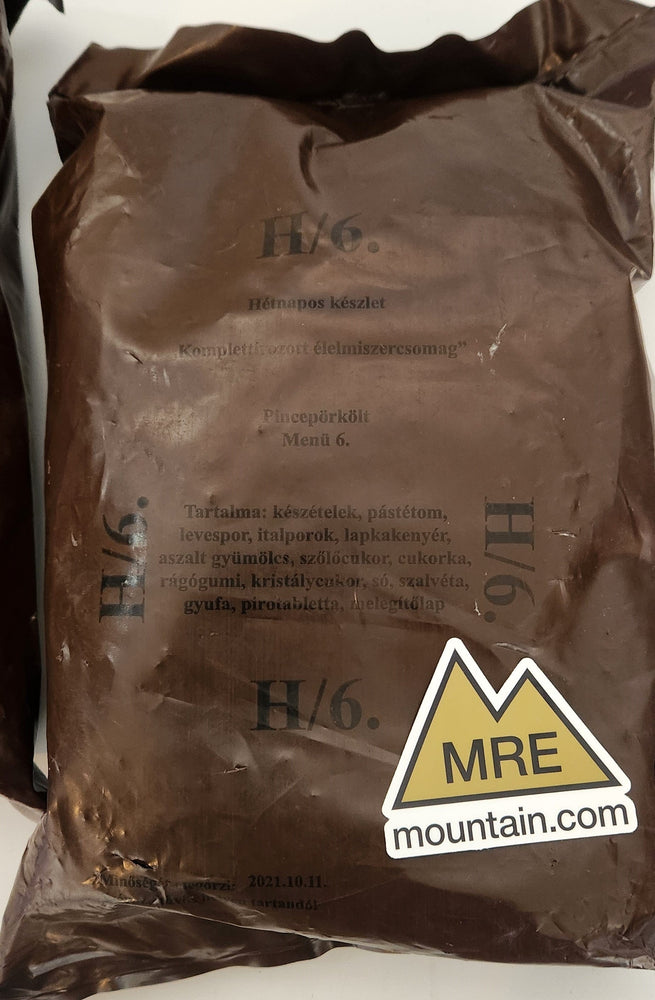 Hungarian Armed Forces 24 hour MRE
