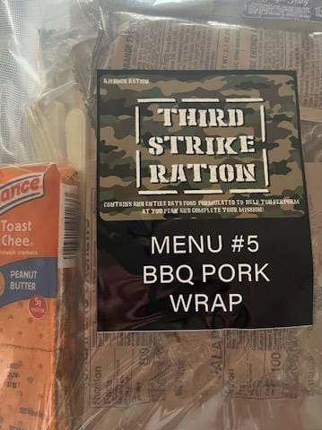 Third Strike Ration 24 Hour Rapid Assault MRE made in USA | Foreign and ...