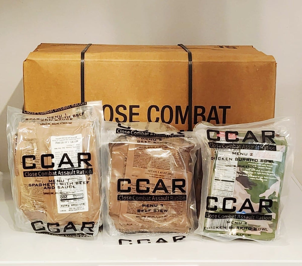 Close Combat Rations US Army Close Combat Assault Ration CCAR | Foreign and International MREs