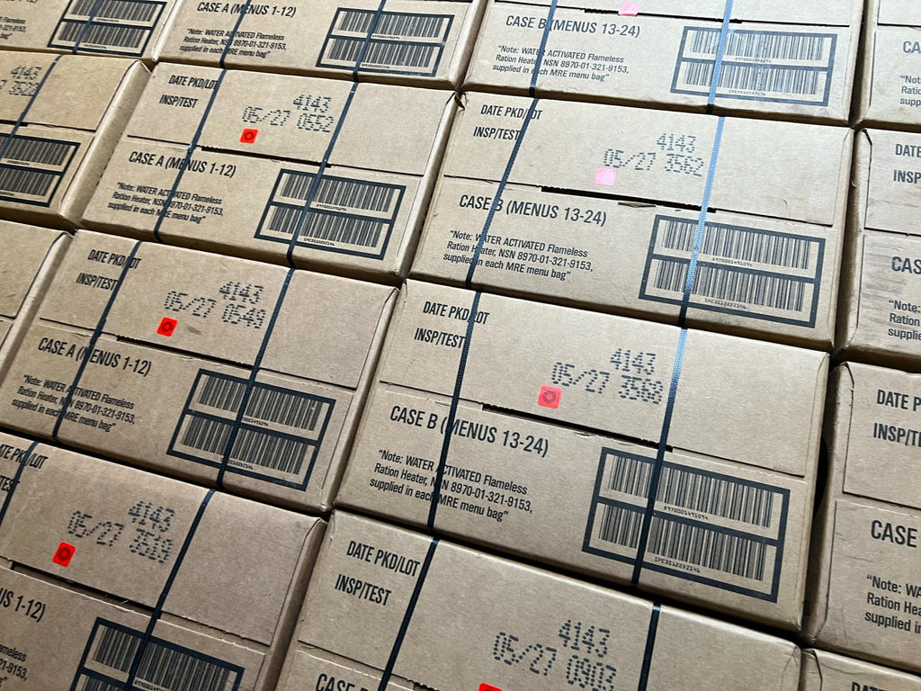 USA MRE Full Case of 12 | Foreign and International MREs | Foreign MREs ...