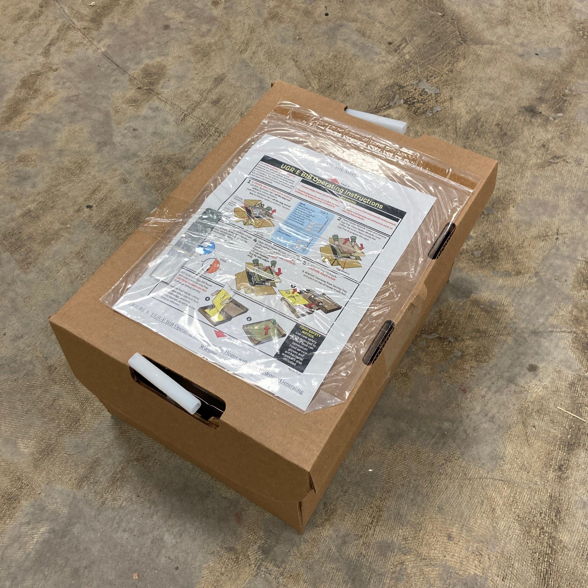 USA MRE Unitized Group Ration EXPRESS 18 man ration kit with heaters ...