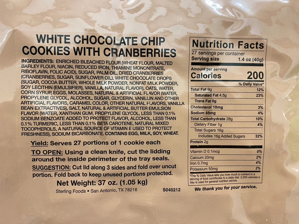 USA MRE Unitized Group Ration (UGR)