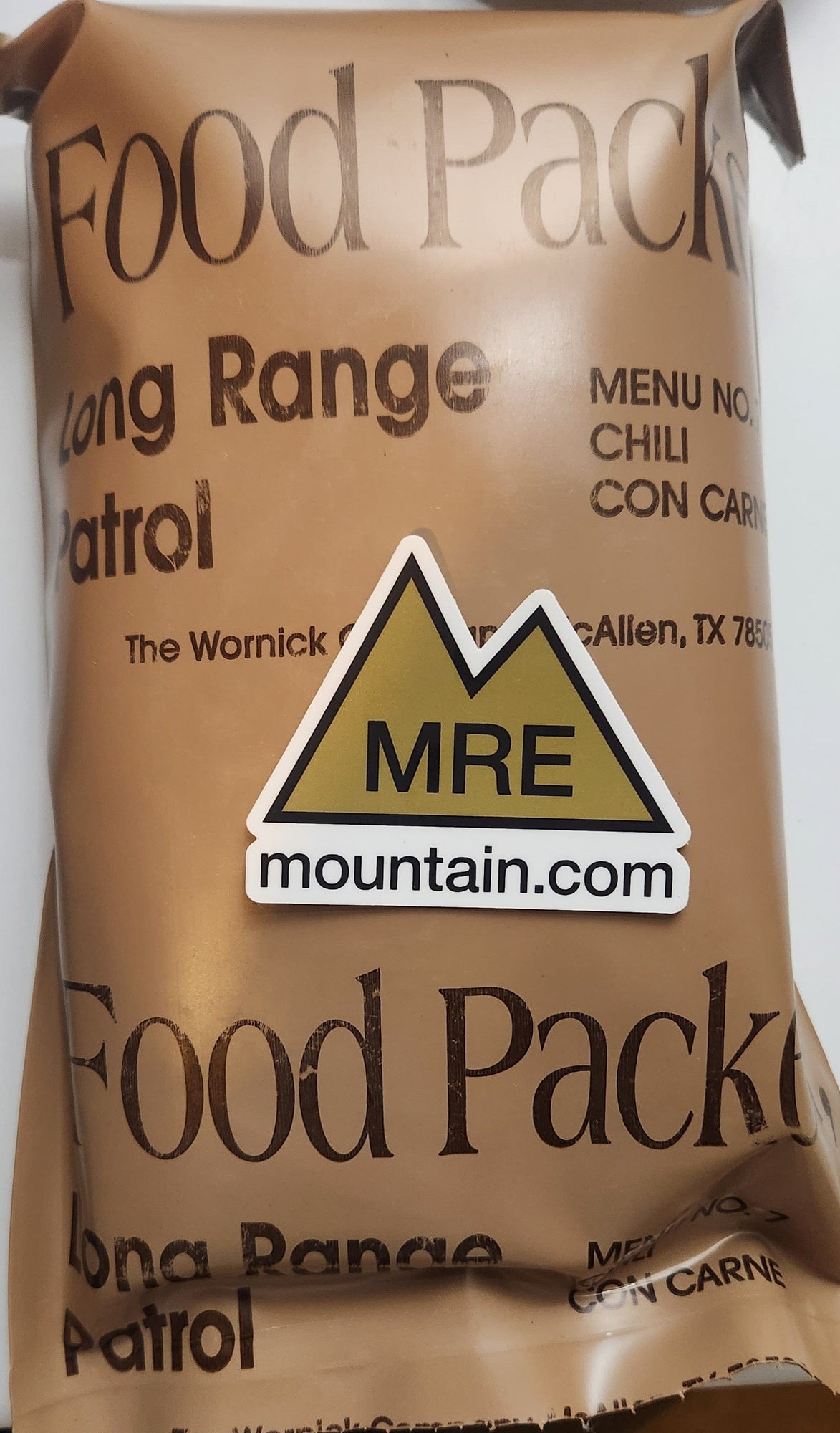 Vintage USA 1990s Long Range Patrol Ration - MREmountain | Foreign MREs ...