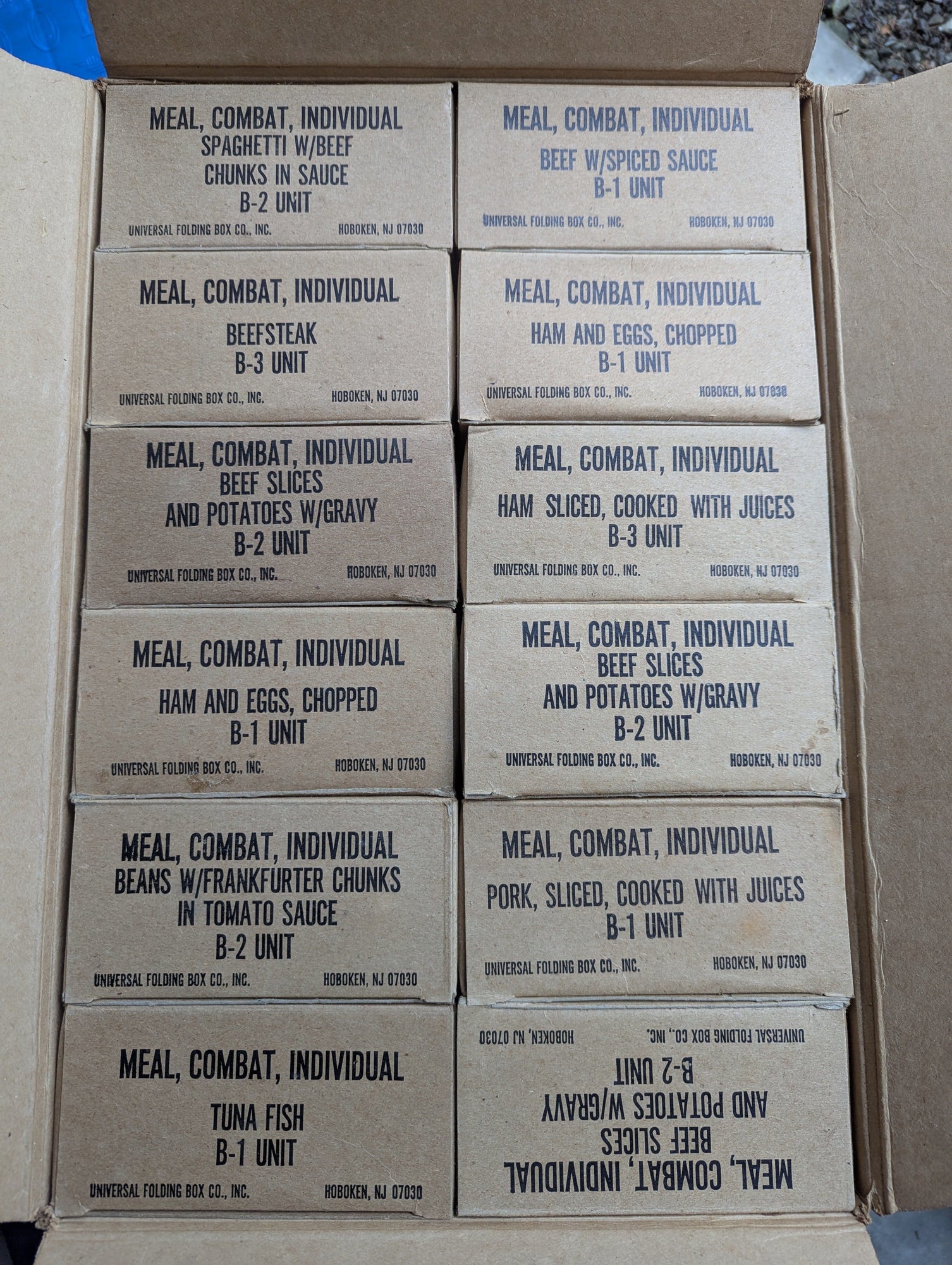Vintage USA Meal Combat Individual MCI | Foreign and International MREs
