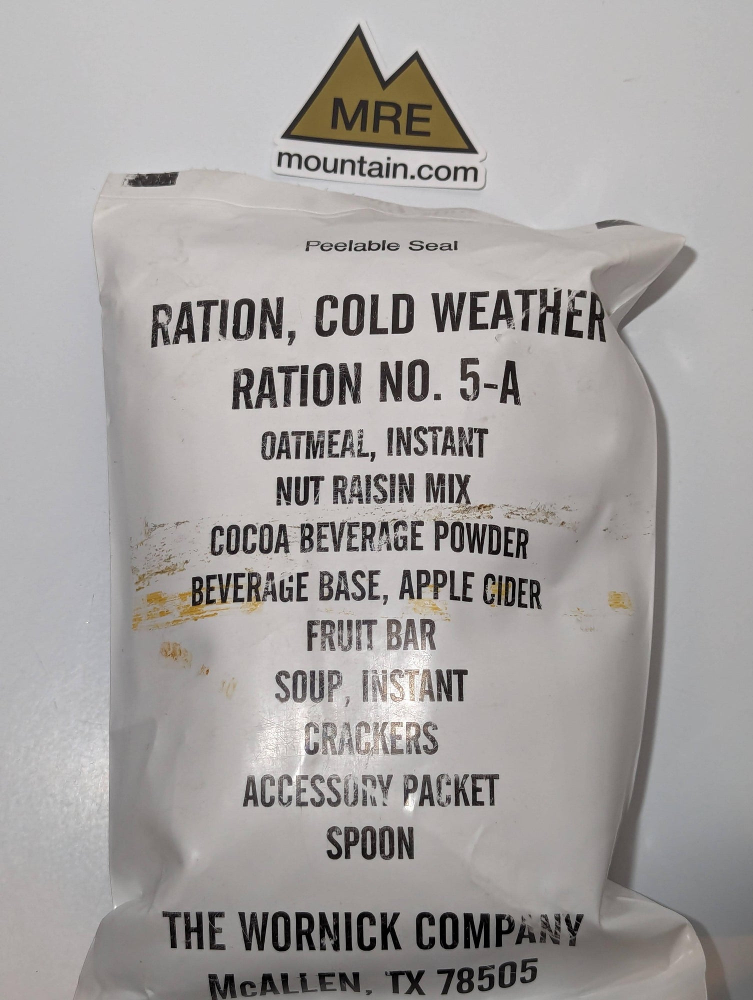 Vintage USA Ration Cold Weather | Foreign and International MREs