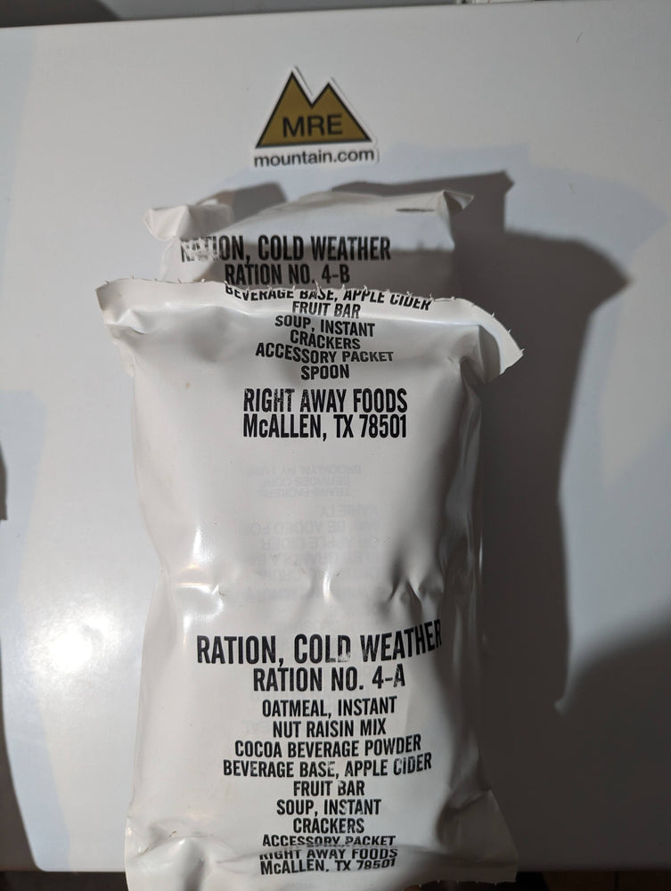 Vintage USA Ration Cold Weather