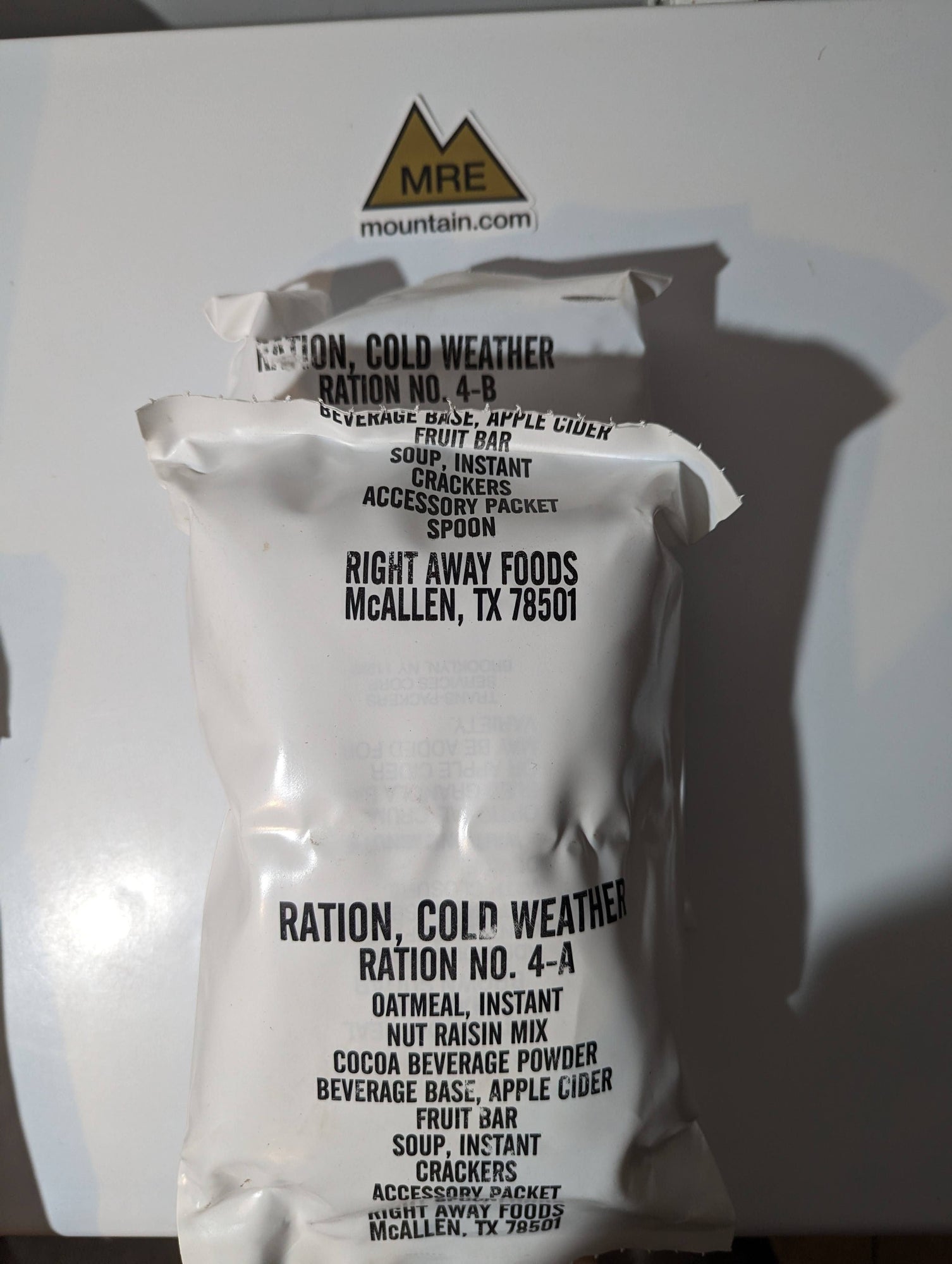 Vintage USA Ration Cold Weather | Foreign and International MREs