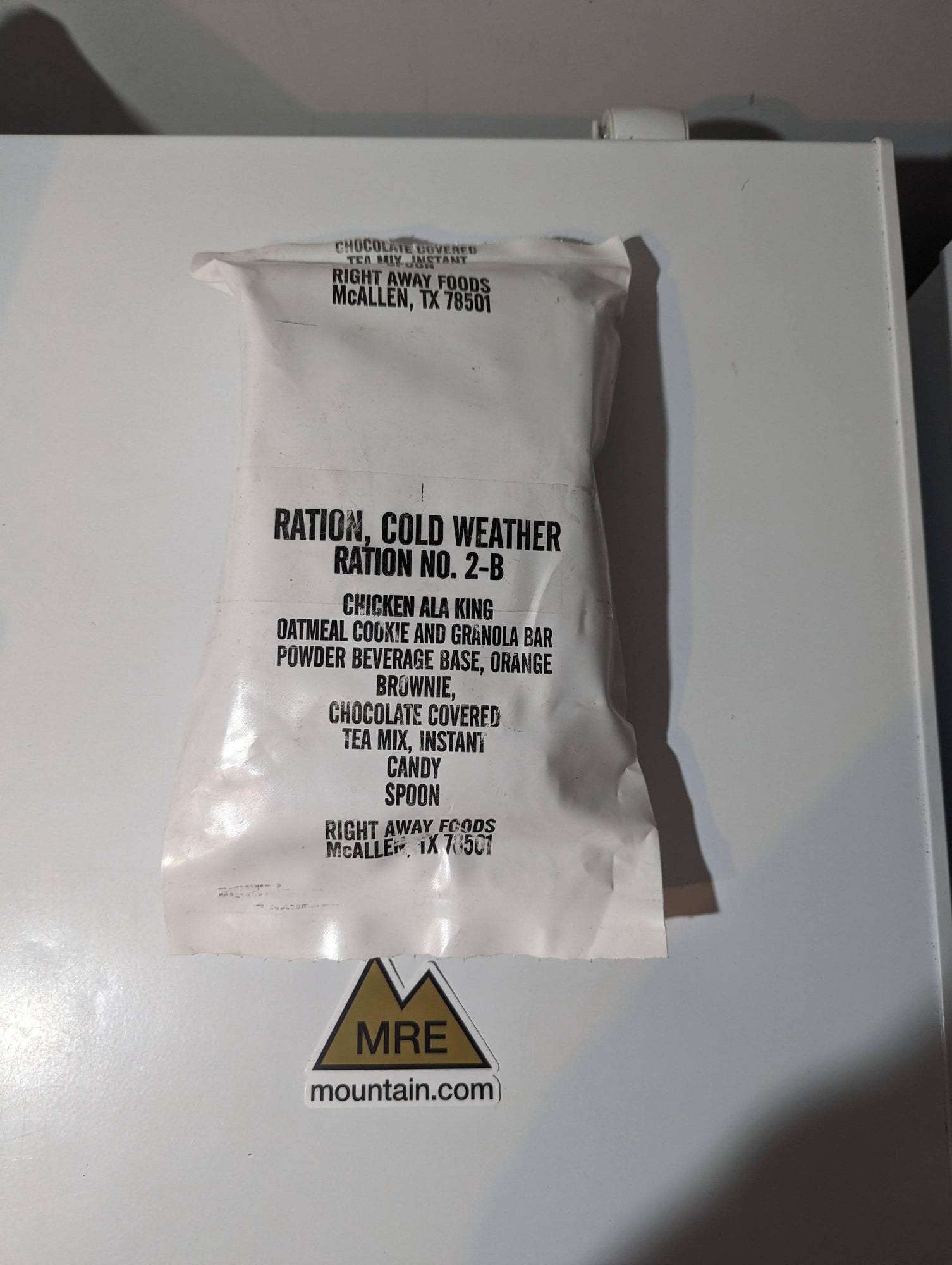 Vintage USA Ration Cold Weather | Foreign and International MREs