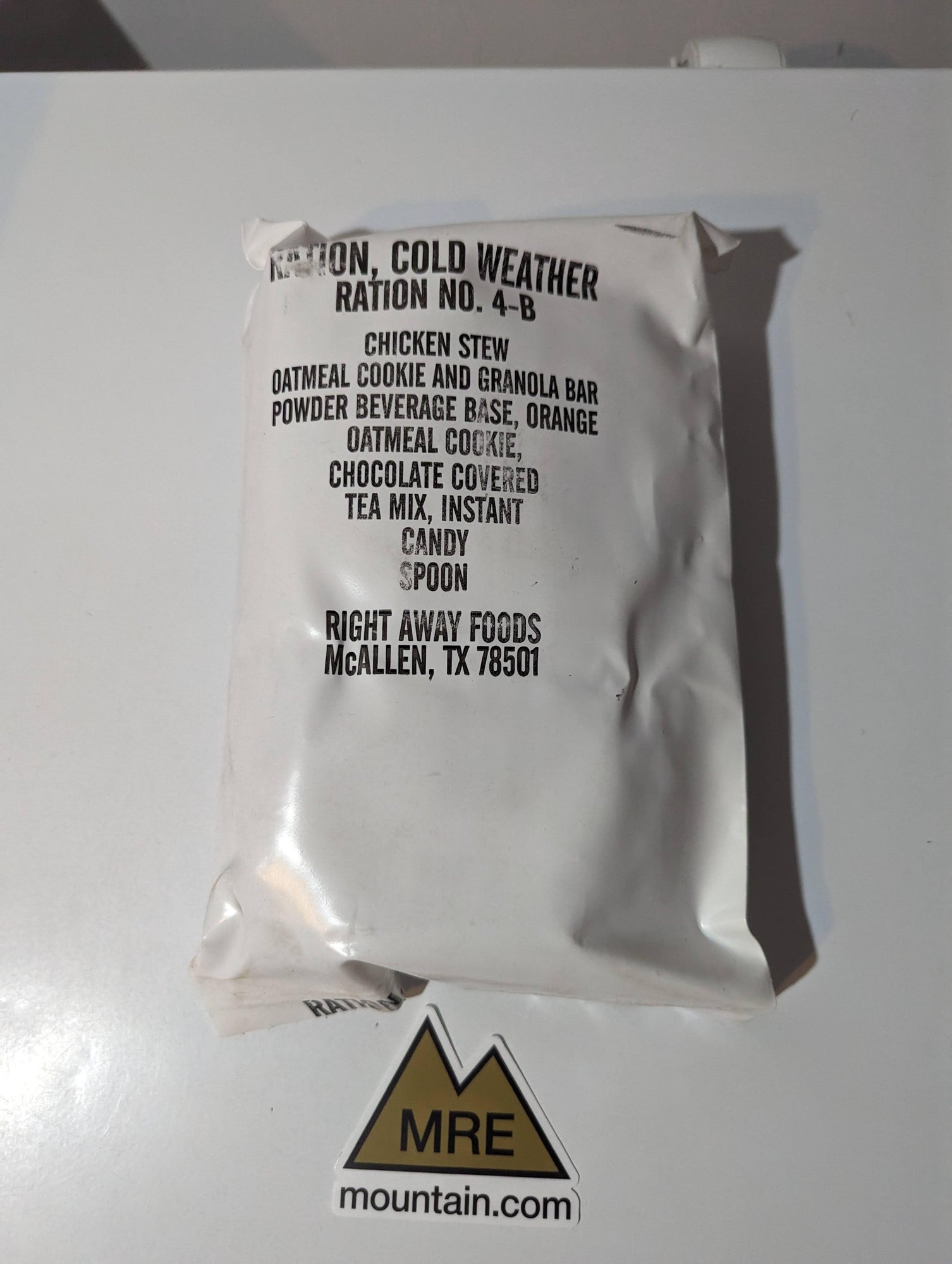 Vintage USA Ration Cold Weather | Foreign and International MREs
