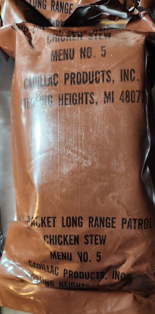 Vintage Vietnam Era Long Range Patrol Ration (LLRP)