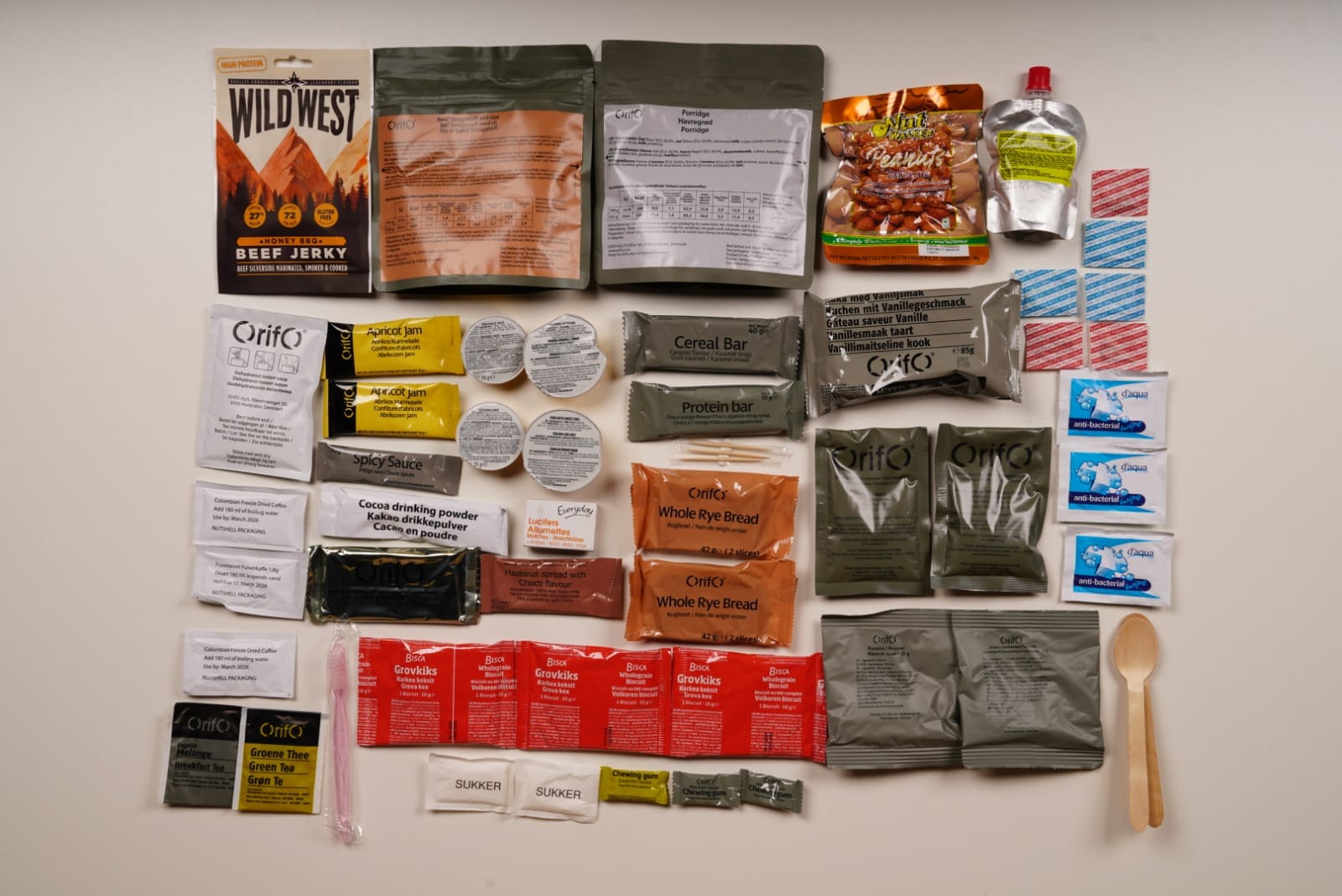 Assault Ration Pack Denmark 24 hour combat ration pack | Foreign and International MREs