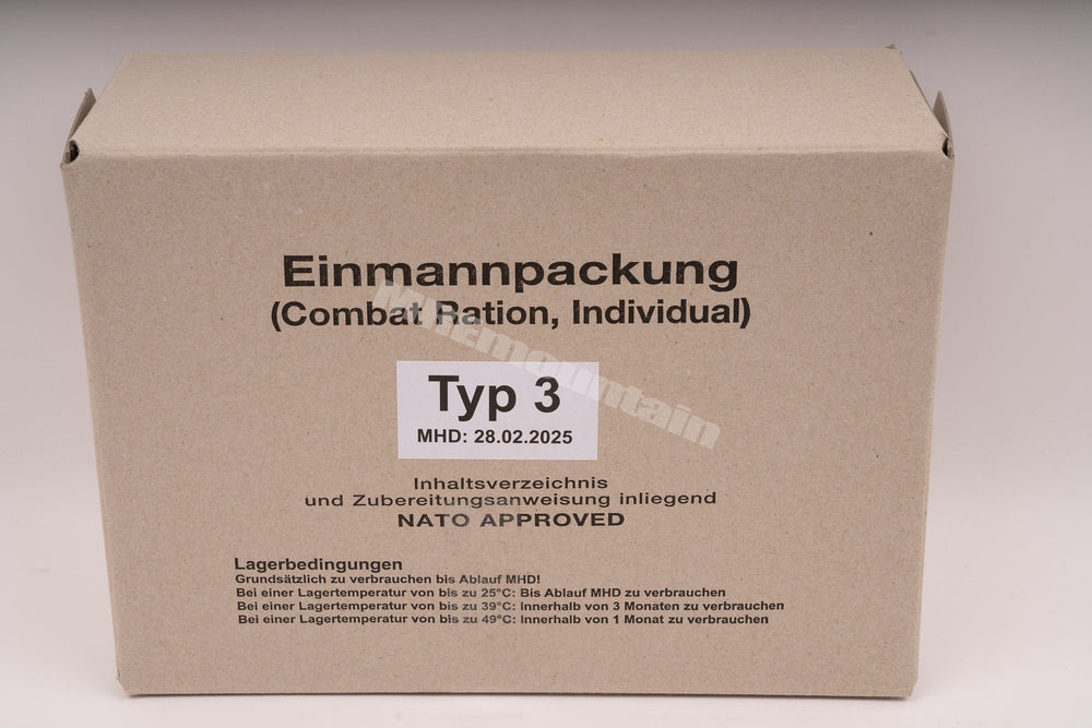 German EPA 24Hr Ration NEW Version 2025 BBD