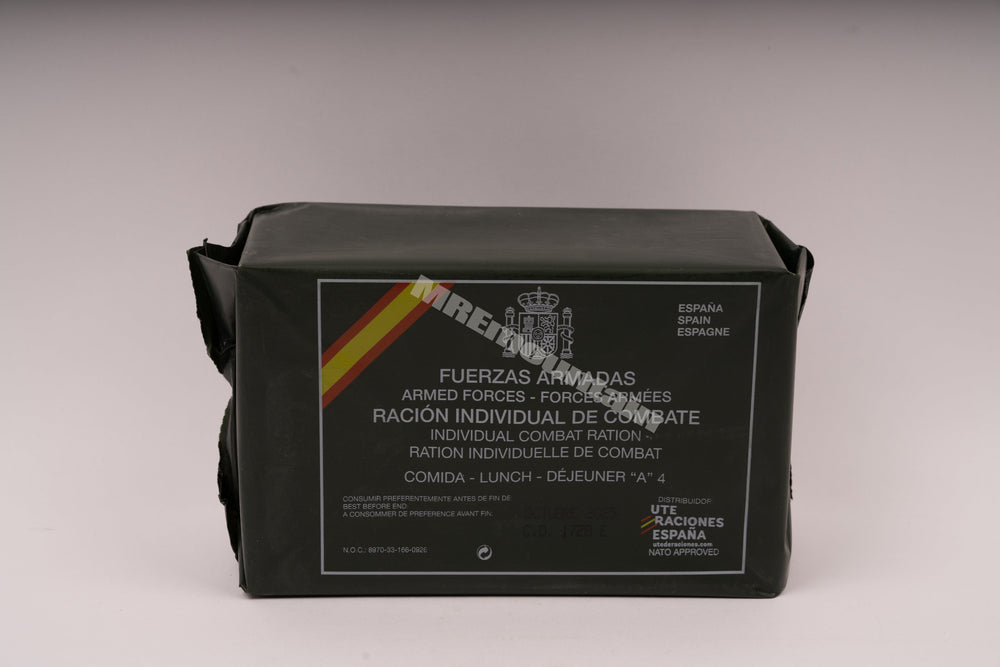Rare Spanish Armed Forces ICR MRE – Premium Foreign Ration | Foreign ...