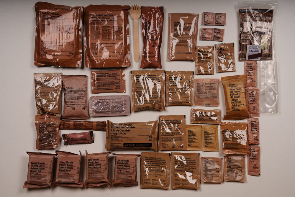 United Nations UN 24 hour MRE combat ration pack