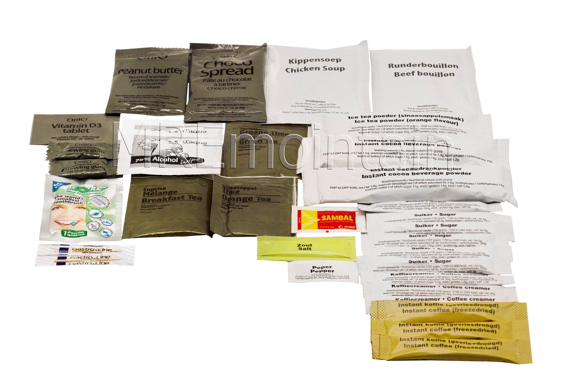 Order Dutch MRE Ration 2025 – 4,000 Calories Survival Pack | Foreign ...