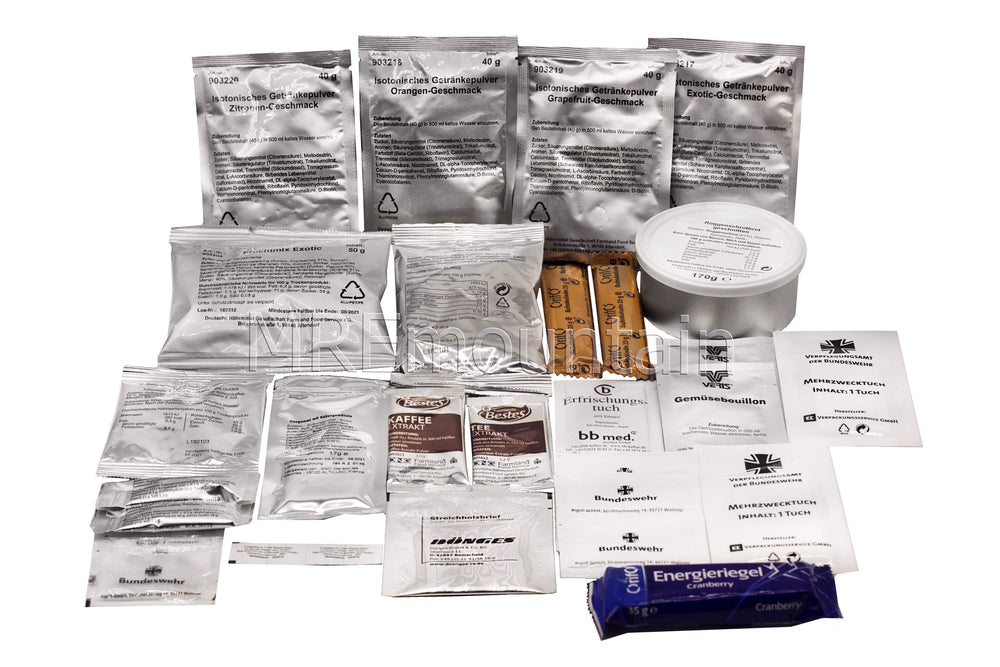 German EPA 24Hr Ration NEW Version Foreign and International MREs