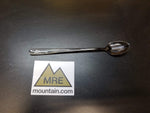Custom stainless steel long handle MRE pouch spoon