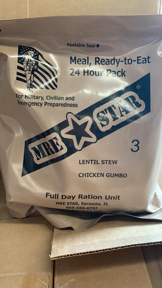 MRE Star USA Made 24 hour Ration Pack