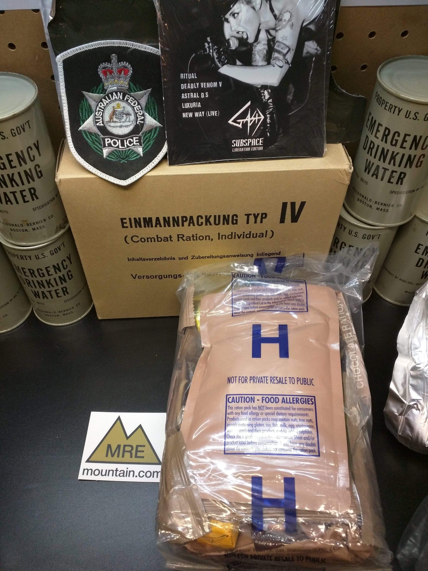 Australia CR1M Armed Forces 24 hour combat ration | Foreign and ...