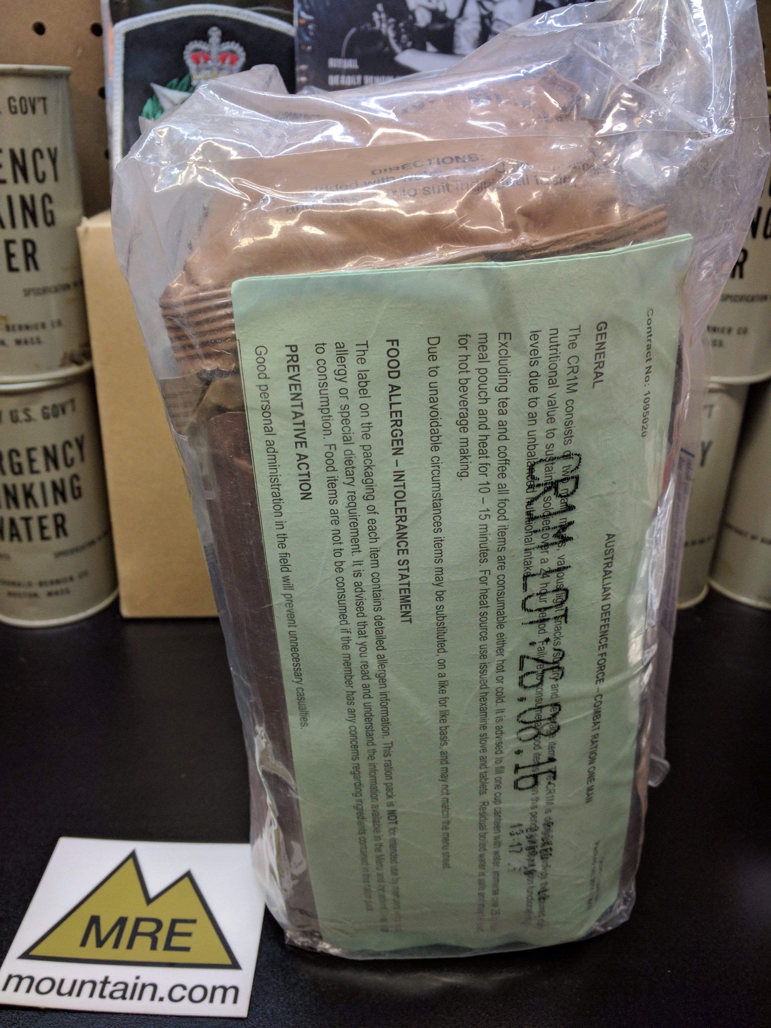 Australia CR1M Armed Forces 24 hour combat ration | Foreign and ...