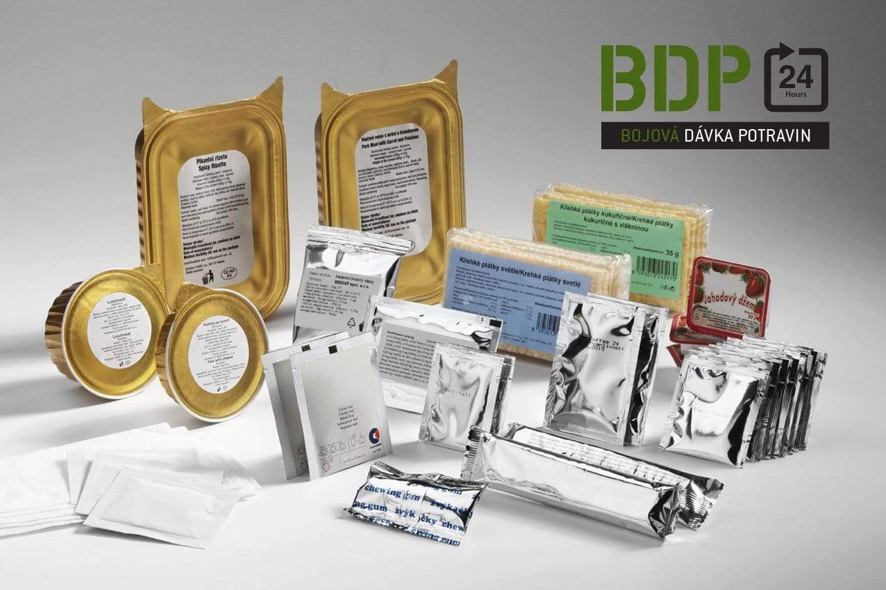 Assault Ration Pack Czech Armed Forces BDP 24 hour combat ration pack MRE | Foreign and ...