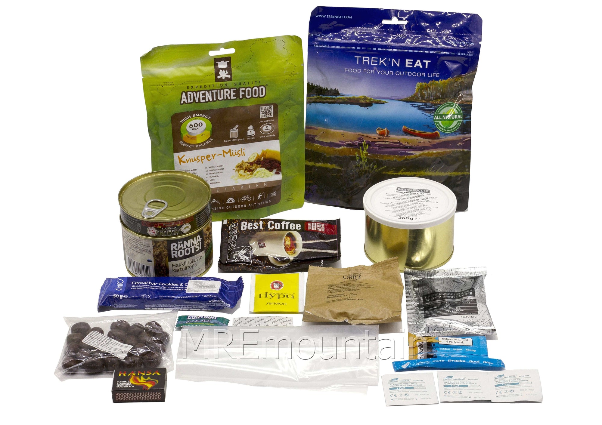 Cooking Ration Packs Estonia 24 hour Combat Ration Pack | Foreign and International MREs