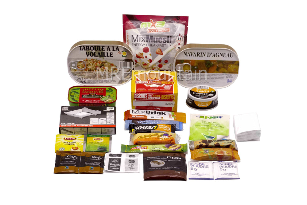 French Armed Forces RCIR 24 hr combat ration pack MRE | Foreign and ...