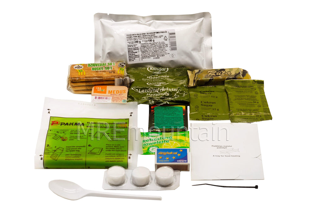 Lithuanian Combat Ration MRE meal ready to eat | Foreign and ...