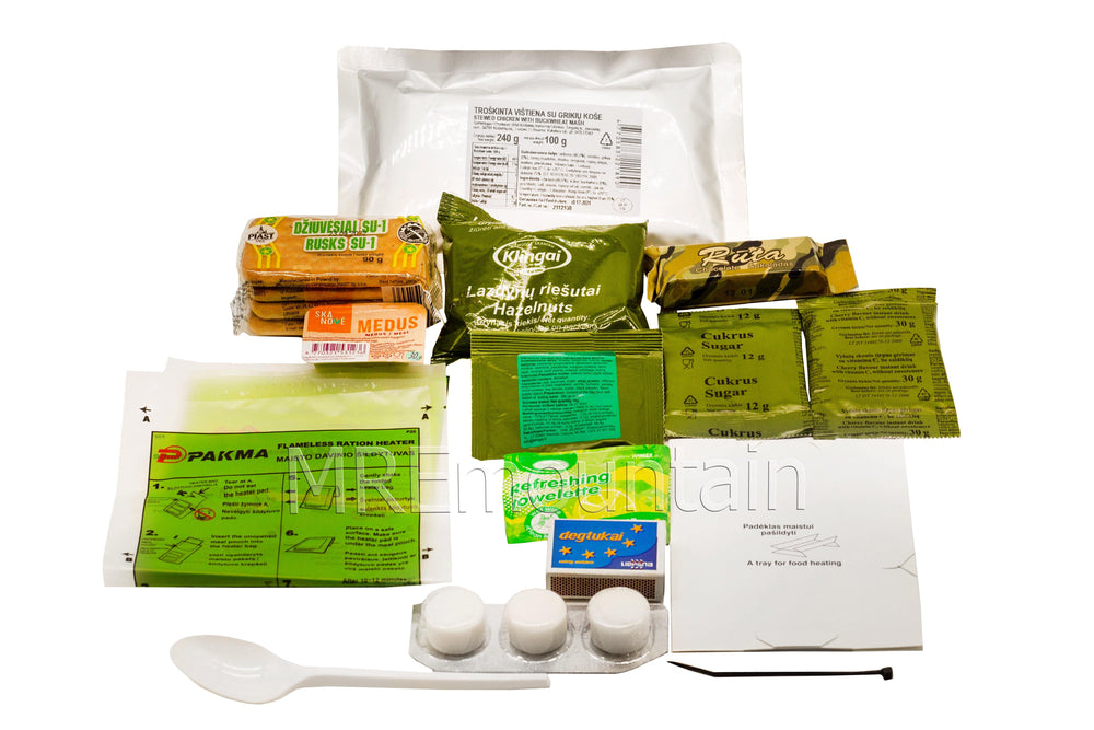 Lithuanian Combat Ration MRE meal ready to eat | Foreign and ...