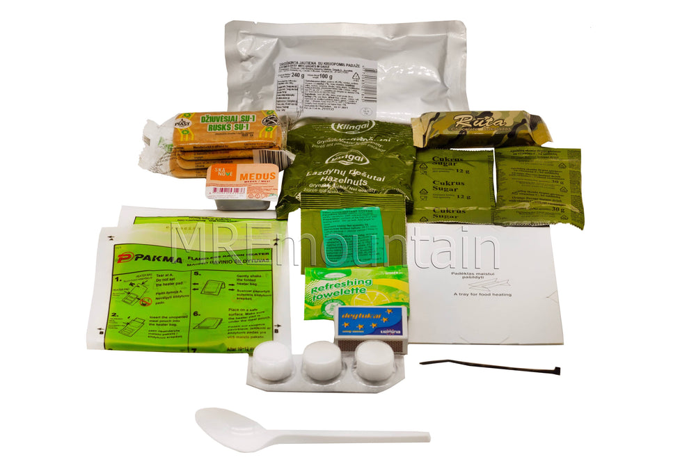 Lithuanian Combat Ration MRE meal ready to eat | Foreign and ...