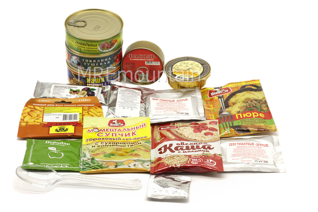 Russian Army IRP-U Special Reinforced 24 hour combat ration pack ...
