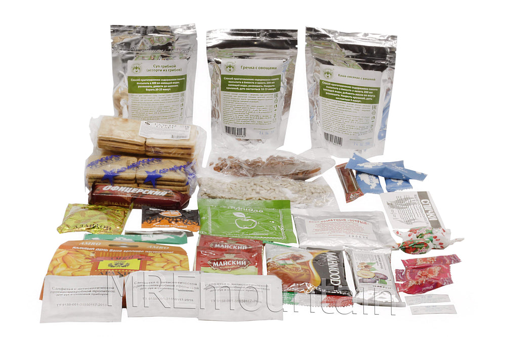 Russian Specpit "Week of Life" Freeze Dried 24 hour Expedition Rations