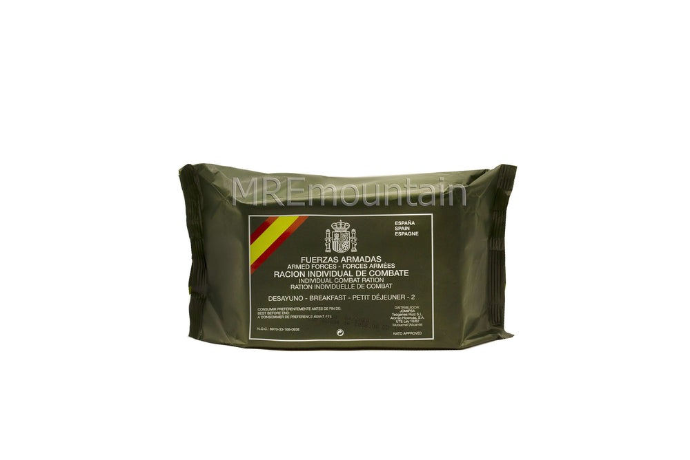 Spanish Armed Forces Individual Combat Ration (ICR) foreign MRE