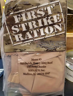 USA First Strike Ration 24 hour MRE best by 2026