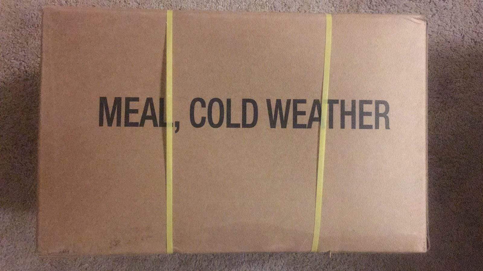 USA Meal Cold Weather FULL CASE | Foreign and International MREs