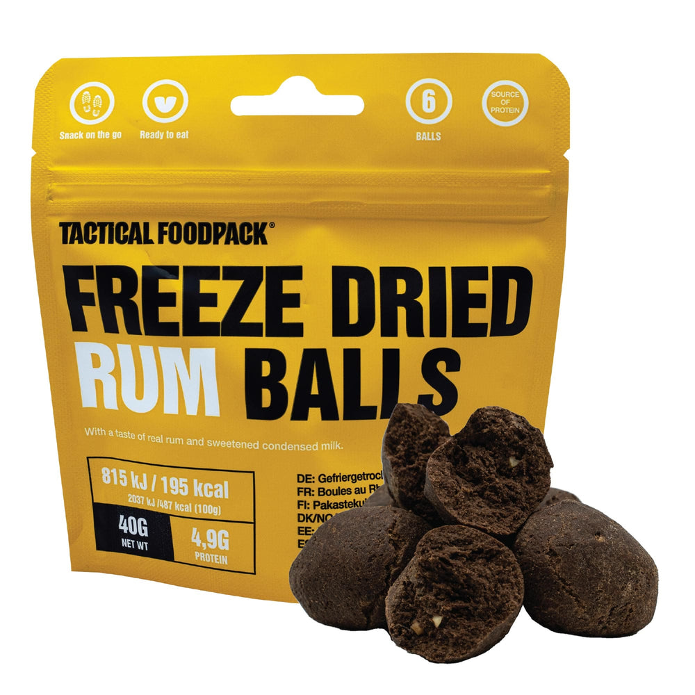 Freeze Dried Rum Balls