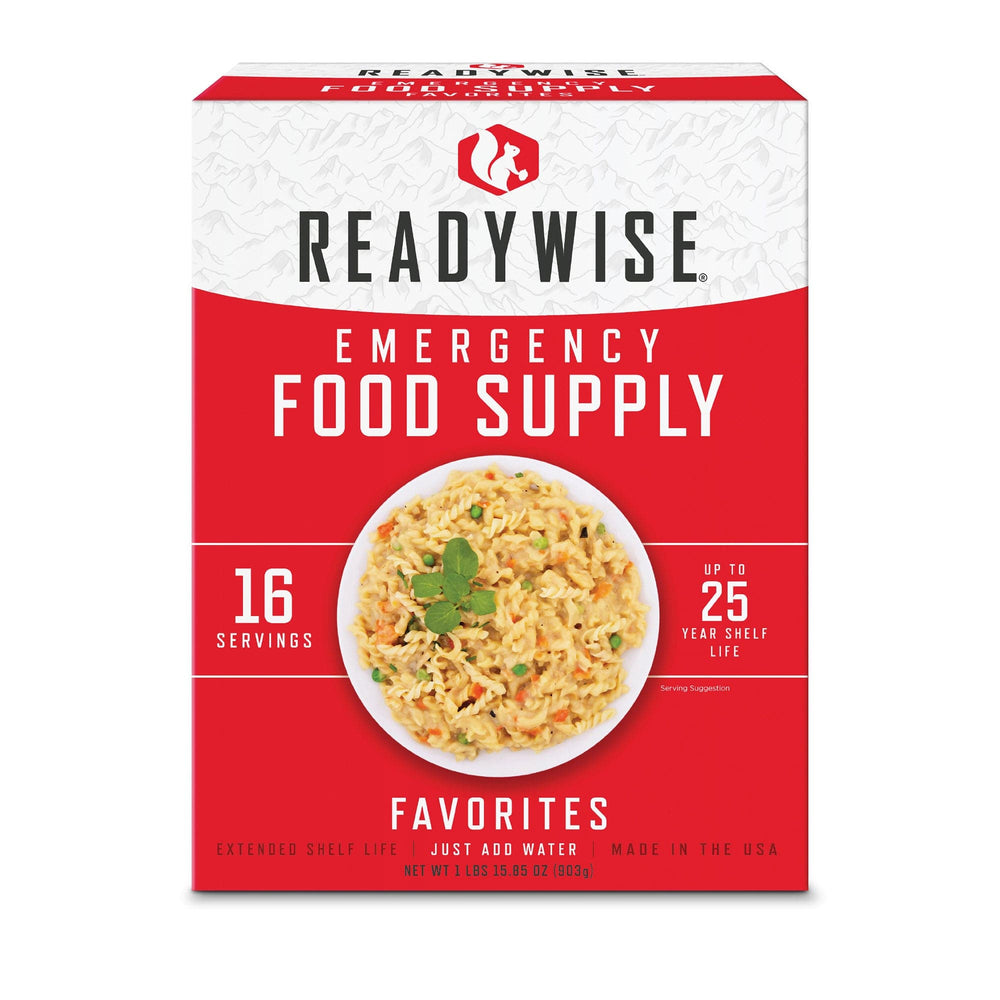 ReadyWise 16 Serving Emergency Food Supply Favorites Box