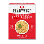 ReadyWise 16 Serving Emergency Food Supply Favorites Box
