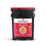ReadyWise GLUTEN FREE 84 Serving Breakfast and Entrée Grab and Go Bucket