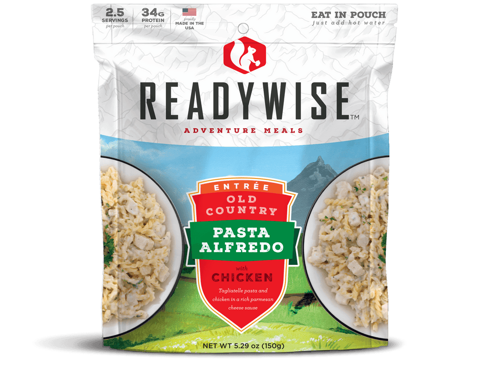 ReadyWise Old Country Pasta Alfredo with Chicken 6 count case