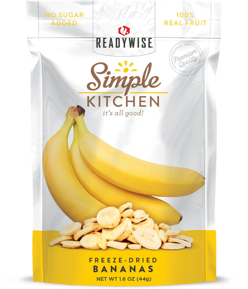 ReadyWise Simple Kitchen Bananas 6 Count Case