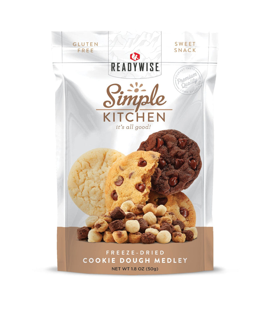 ReadyWise Simple Kitchen Cookie Dough Medley 6 Count Case