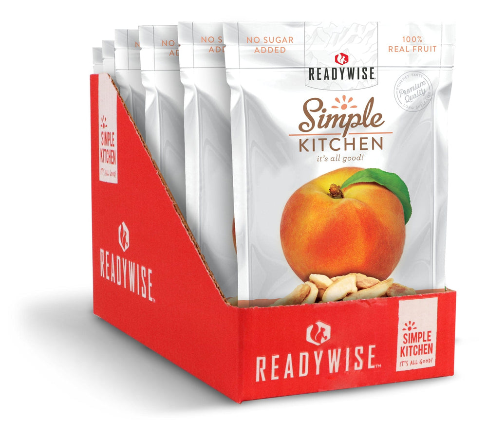 ReadyWise Simple Kitchen Peaches 6 Count Case