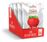 ReadyWise Simple Kitchen Strawberries 6 Count Case